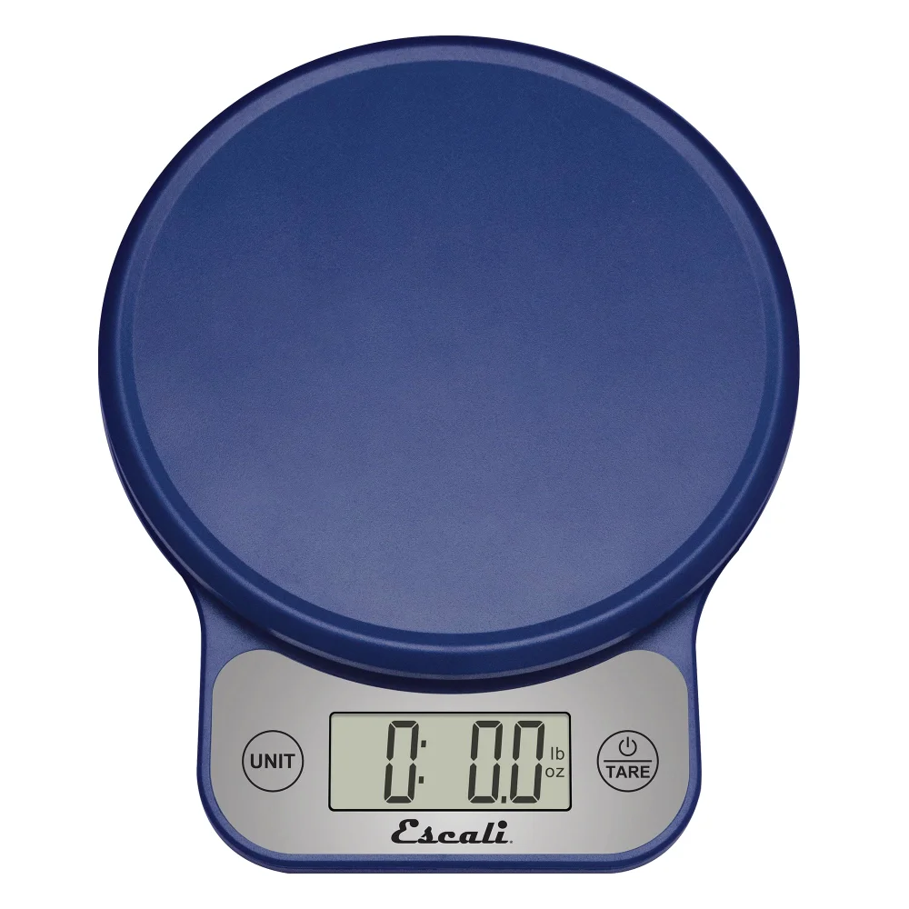 Escali Telero Digital Food Scale, 11 lb, Blue