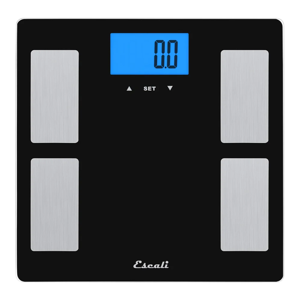 Escali Goal Tracking Body Composition Scale, profiles for 10