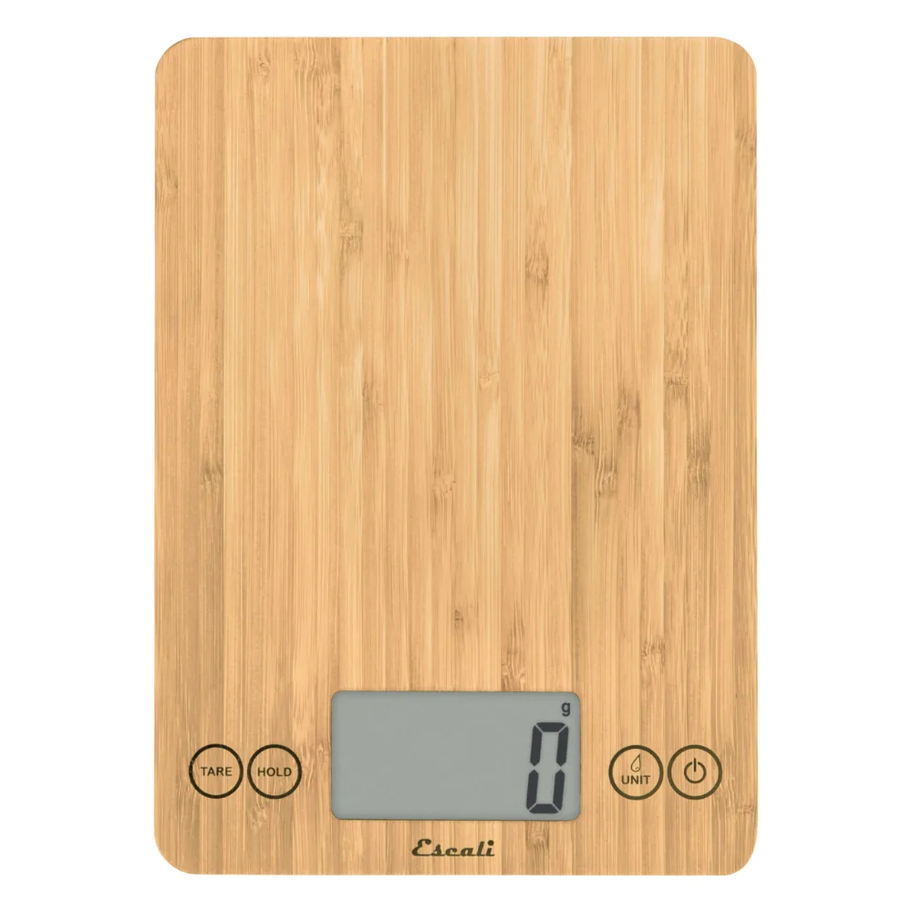 Escali Arti Digital Food Scale, Bamboo