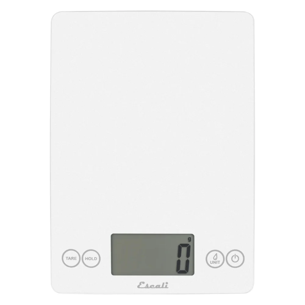 Escali Arti Digital Food Scale, Frost White