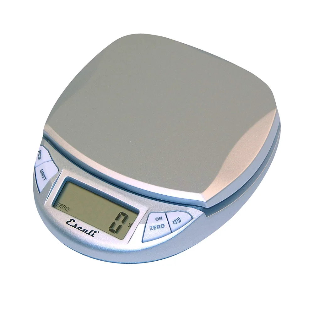 Escali Pico N115S Compact Scale, 11 lb, Silver