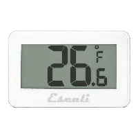 DHF1 Digital Fridge and Freezer Thermometer, White