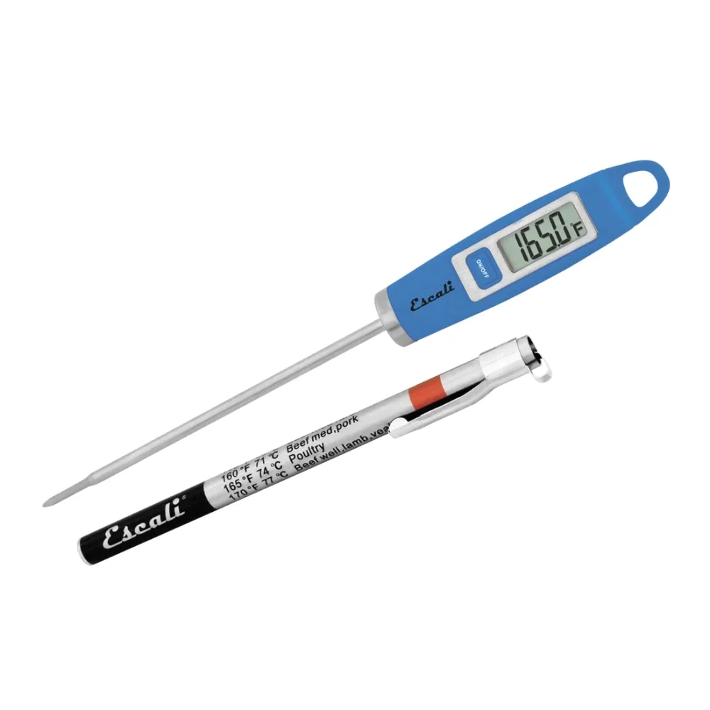 Escali DH1 Gourmet Meat Thermometer, Blue
