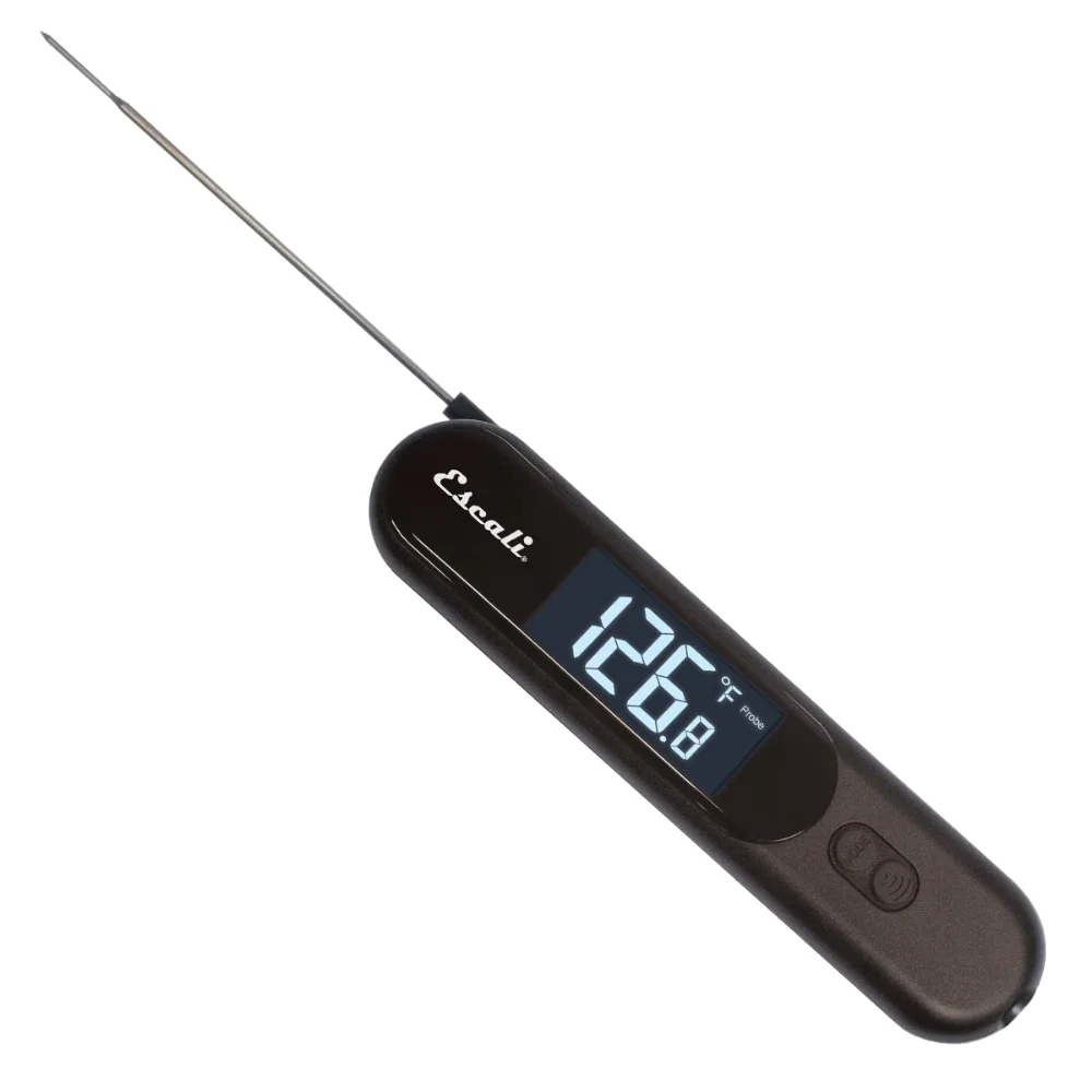 Escali Infrared Surface and Folding Probe Thermometer, Black