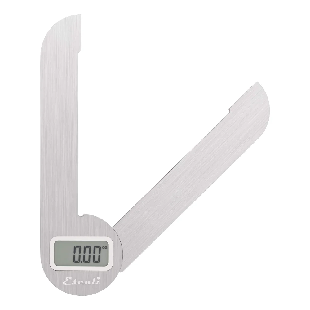 Escali F115 Compact Kitchen Scale, 11 lb, Stainless