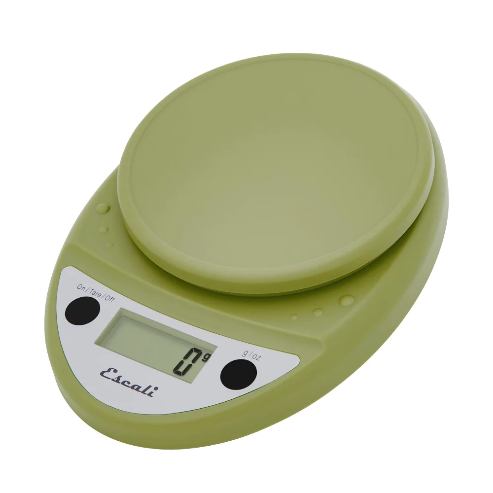 Escali Primo Digital Food Scale, Tarragon Green