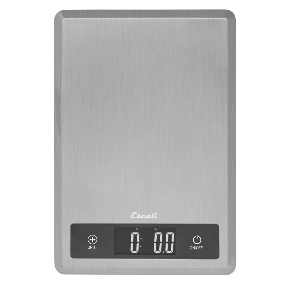 Escali T115S Ultra Thin Scale, 11 lb, Silver