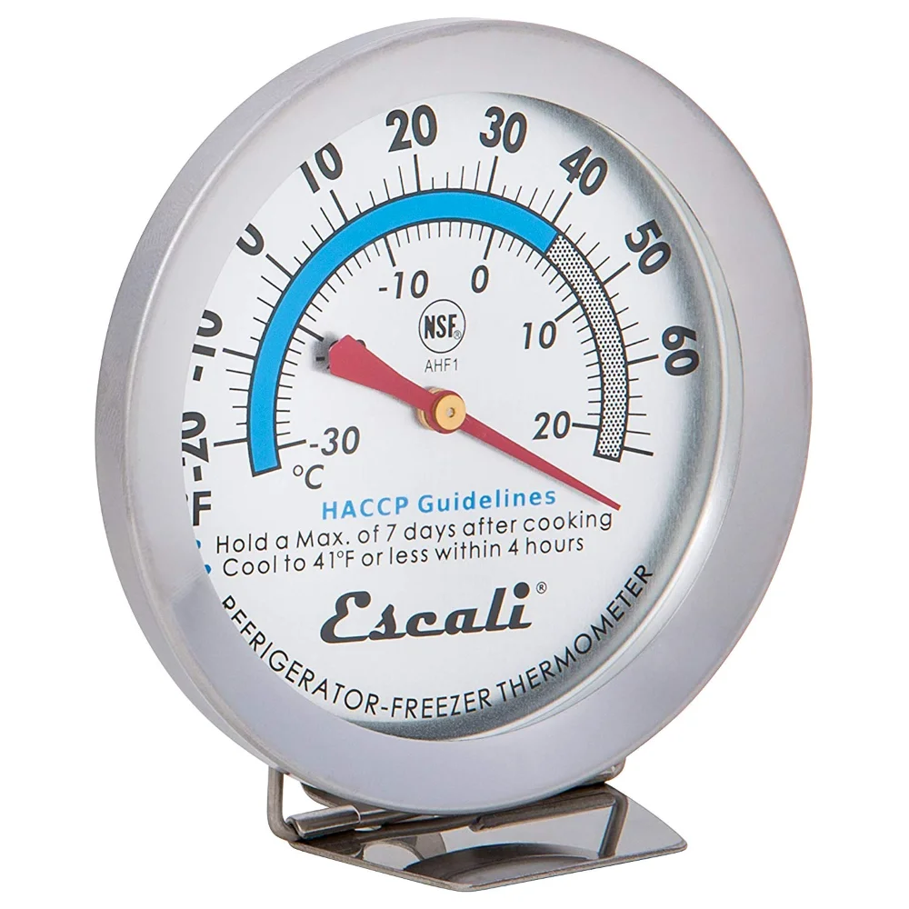 Escali AHF1 Dial Fridge and Freezer Thermometer